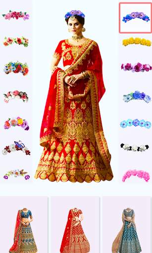 Bridal Lehenga Photo Editor screenshot 7