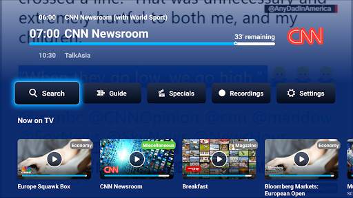 Wilmaa TV for Android TV screenshot 2