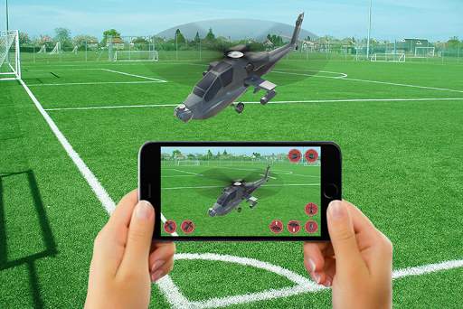 RC HELICOPTER REMOTE CONTROL SIM AR screenshot 3