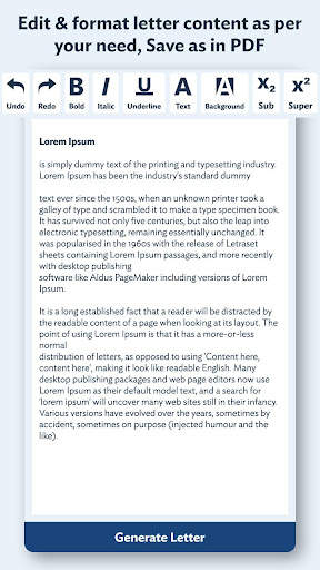 Business LetterHead Maker – Letter Writing Designs screenshot 7