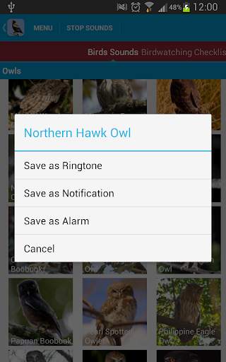 Birds of Prey Sounds Free screenshot 7