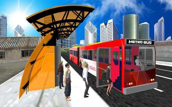 Metro Kota Bis Sopir 3D 2016 screenshot 3