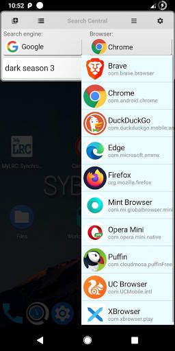 Search Central - One search bar for all browsers screenshot 3