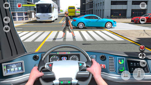 US City Bus Simulator 3d Games screenshot 1