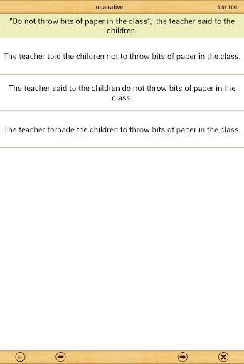 Grammar : Reported Speech Lite screenshot 19