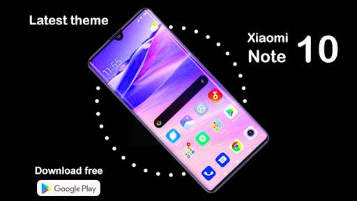 Xiaomi Note 10 Launcher 2020: Themes & wallpapers screenshot 2