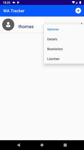 WA Tracker online zuletzt gesehen WhatsLog Status screenshot 2