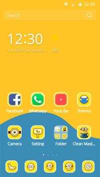 minions Friends विषय स्क्रीनशॉट 1