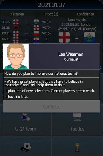 True Football National Manager screenshot 10