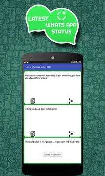 2017 Best Status for Whatsap screenshot 3