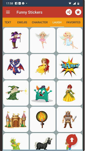Funny GIF Stickers and emojis screenshot 4