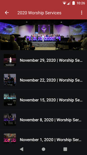 Valley View Baptist Mobile App screenshot 2