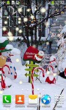 Snowman Live Wallpapers screenshot 2