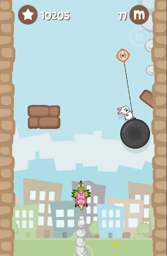 Bunny Goes Boom! Flying Game 🚀 screenshot 4
