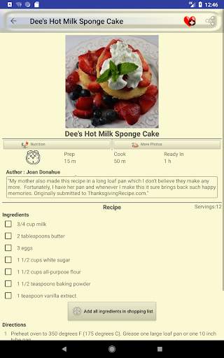 Baking recipes : cookies, cakes and breads screenshot 10