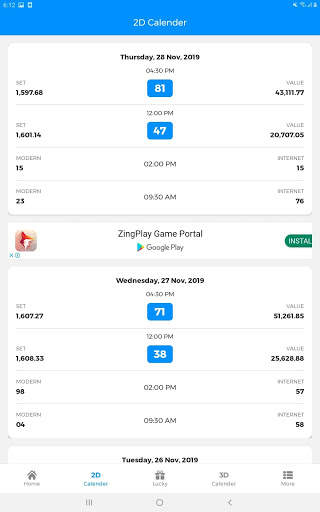 Myanmar 2D3D : LIVE 2d3dApp screenshot 11