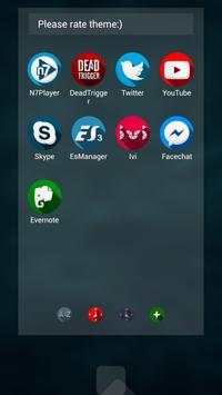 Next Launcher Theme Shado3D screenshot 5