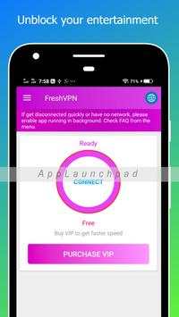 Fresh VPN - Free Unlimited VPN screenshot 3