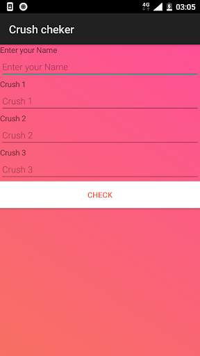 Love crush calculator screenshot 1