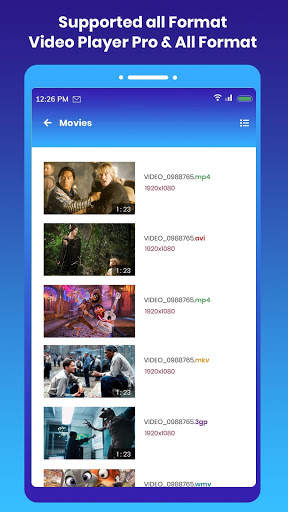 Video Player: Play MP4, AVI, MKV | Support HD & 4K screenshot 3