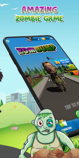 Zombump: Zombie Endless Runner screenshot 2