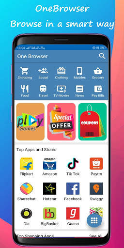 All Online Shopping Apps: Club Factory UC Browser screenshot 1