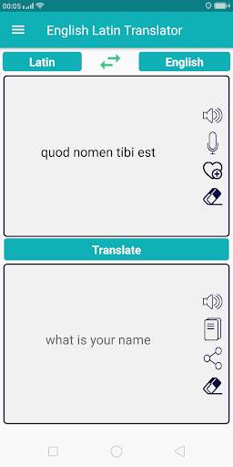 English Latin Translator скриншот 5