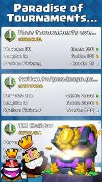 Open Tournaments: CR - Clash Royale screenshot 1