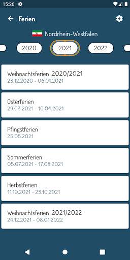 Deutsche Feiertage & Ferien 2 تصوير الشاشة
