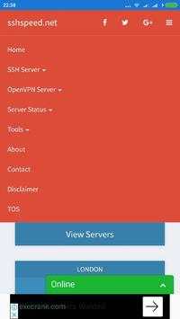 ssh speed net screenshot 2