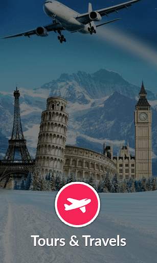 Tours and Travels - Mobile Application screenshot 1