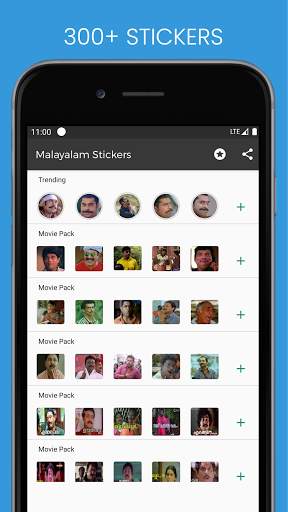 Malluda - Malayalam Stickers screenshot 1