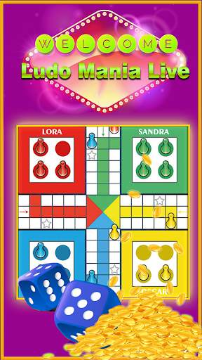 Ludo Mania Live Plus स्क्रीनशॉट 1