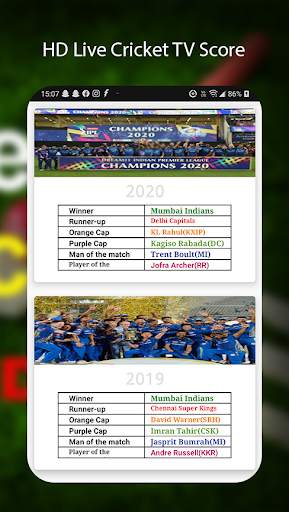 Live Cricket TV - IPL 2022 screenshot 2