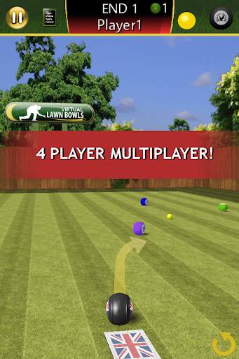 Virtual Lawn Bowls screenshot 1