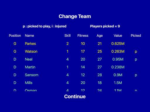 Kevin Toms Football * Manager screenshot 17
