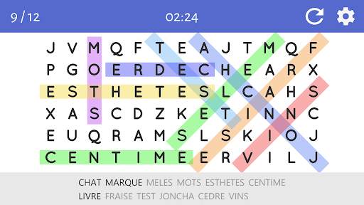 Mots Mêlés: Grilles illimitées screenshot 7