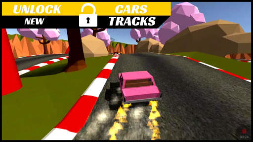 Moad Racing - LowPoly Cars Race screenshot 5