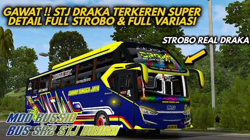 Mod Bussid Bus SR2 STJ Draka screenshot 1