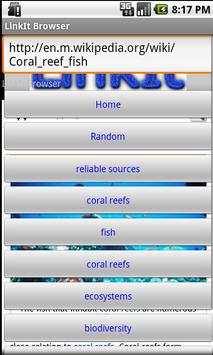LinkIt Browser screenshot 2
