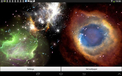 Space Live Wallpaper 3D screenshot 4