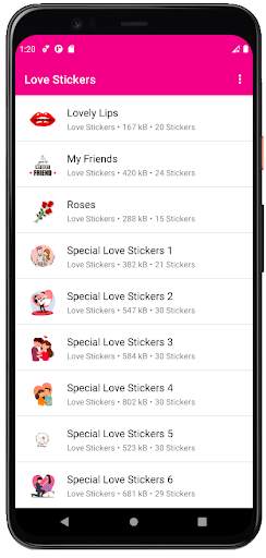Love stickers for Whatsapp, Telegram and Signal screenshot 5