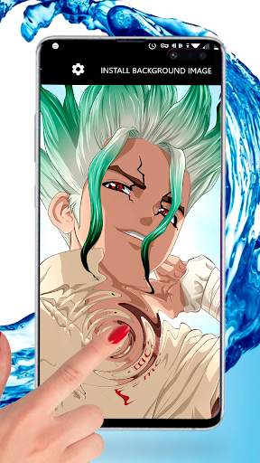 Dr Stone Senku Anime Teen 4K Live Wallpaper screenshot 1