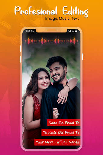 Song on PIC : Add Love Song My Photo Status Maker screenshot 2