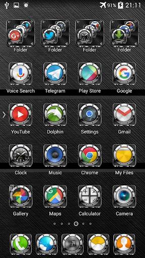 TSF Shell Launcher Theme Mech screenshot 3