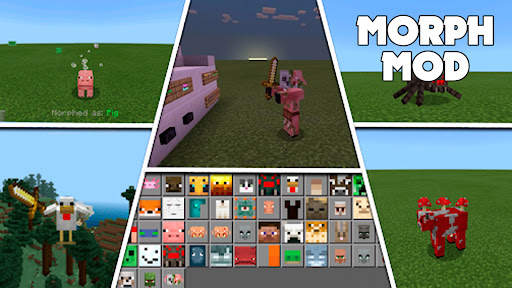 Morph Mod for MCPE Minecraft screenshot 4
