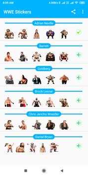 WWE Stickers For WhatsApp screenshot 1