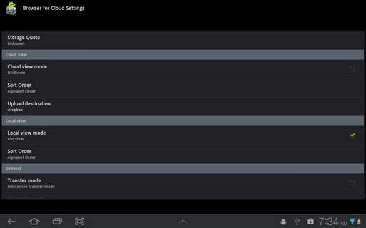 Browser for Cloud screenshot 2