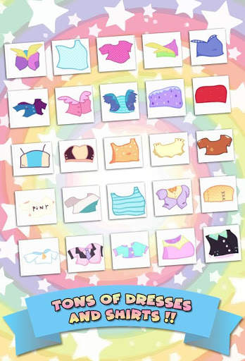 Mini Ponies Rainbow Pinkie Pony Dress Up screenshot 5