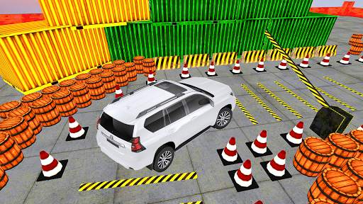 SUV prado car parking game screenshot 3